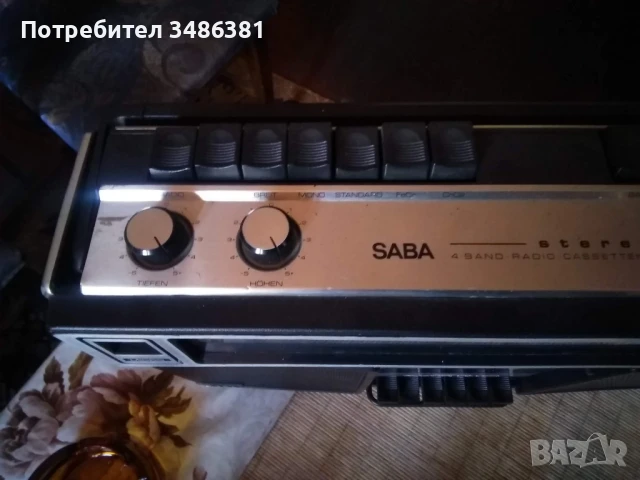 SABA RCR404, снимка 8 - Радиокасетофони, транзистори - 51075432