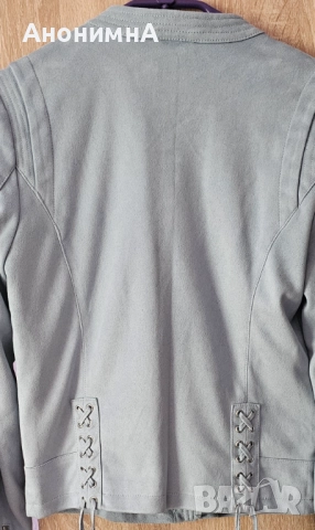 Велурено преходно яке Coolcat, снимка 2 - Якета - 52339639