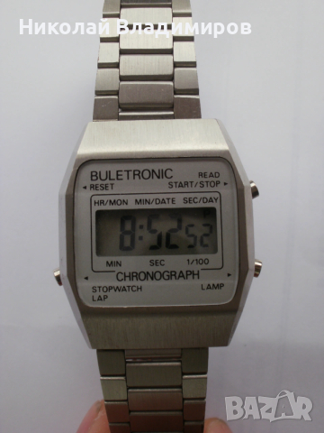 Buletronic мъжки Булетроник ръчен часовник български кварцов, снимка 3 - Мъжки - 54270854