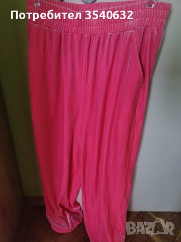 Долнище розово с диамант чета на пищови отзад., снимка 4 - Спортни екипи - 53151736