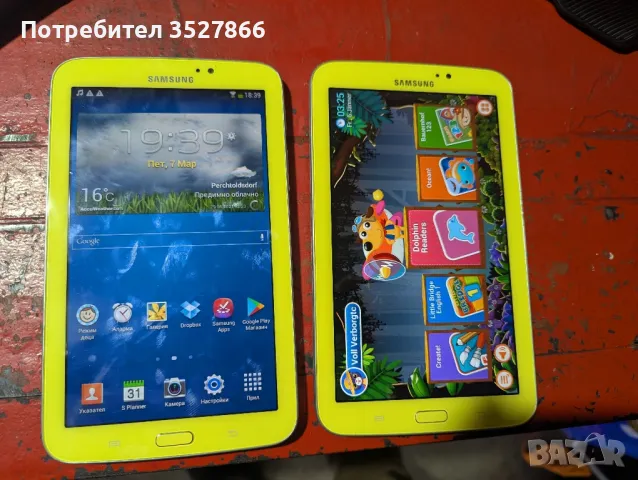 Таблет Samsung Galaxy tab 3 kids, снимка 4 - Samsung - 49405292