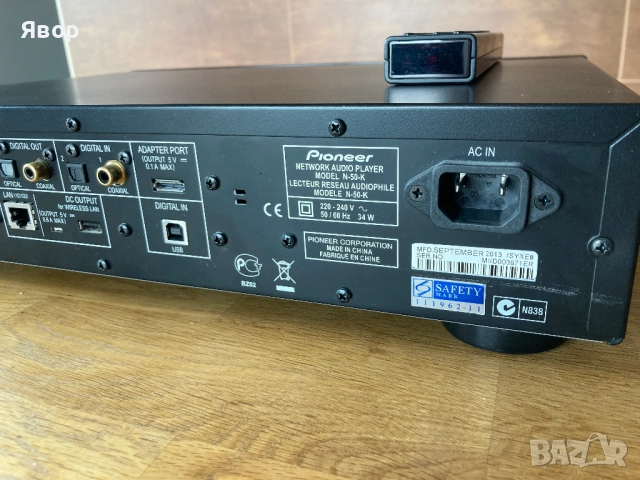 Streamer/DAC Pioneer N-50, снимка 6 - Ресийвъри, усилватели, смесителни пултове - 54252575