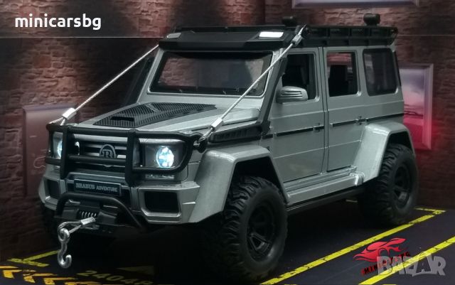 Метални колички: Mercedes-Benz Brabus G550 4X4 / G-Wagon, снимка 6 - Колекции - 45553541