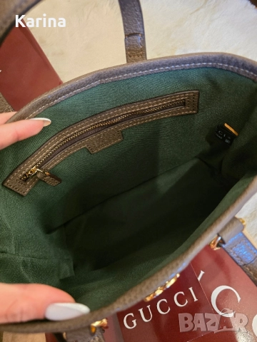 Налична чанта Gucci Ophidia Tote bag, снимка 2 - Чанти - 52243269
