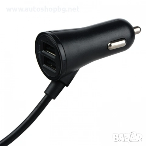 Разклонител за запалка с 4 USB порта - 1668, снимка 4 - Аксесоари и консумативи - 53525115