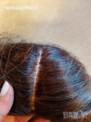 Нова лейс фронт перука,олекотен модел, снимка 18 - Аксесоари за коса - 50991276