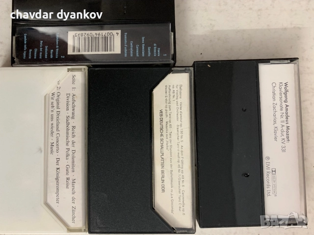Класическа музика, снимка 2 - Аудио касети - 51855443