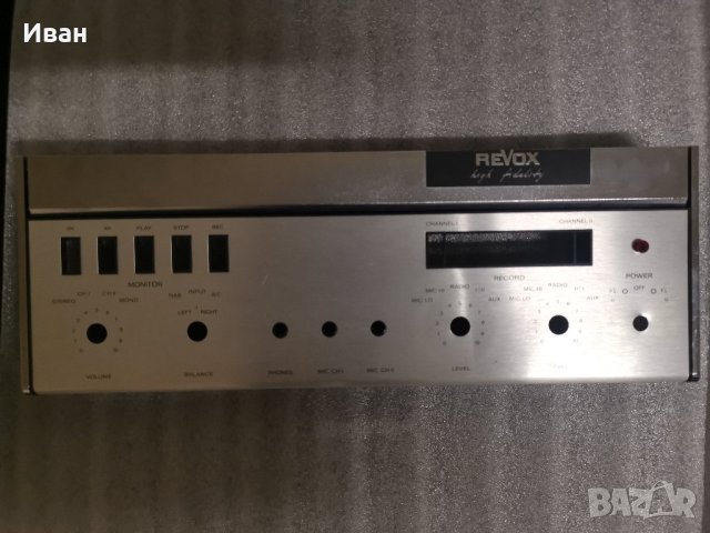 Revox A77 предни панели, снимка 3 - Декове - 42643896