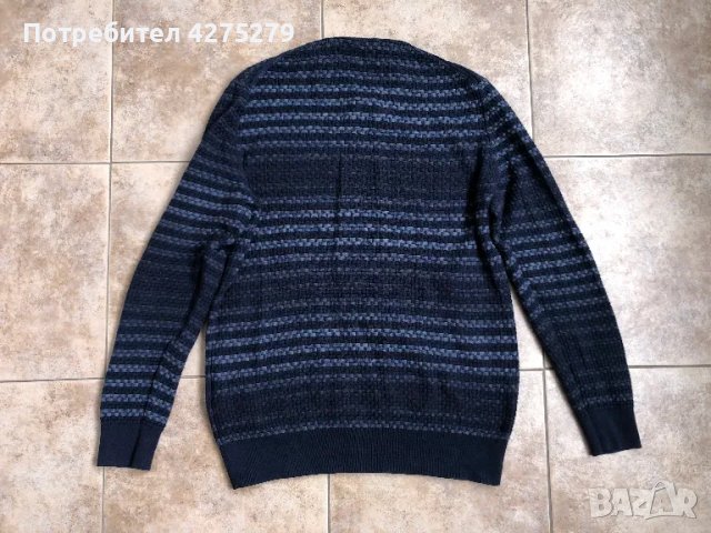 BOSS Kamolo Sweater памучен пуловер L, снимка 14 - Пуловери - 49364568