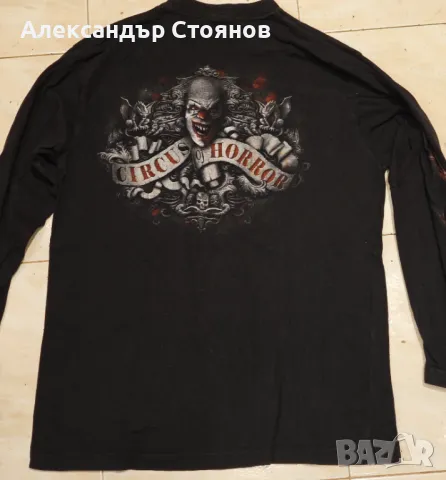 Блуза с дълъг ръкав "Horror Circus", снимка 2 - Блузи - 47166620