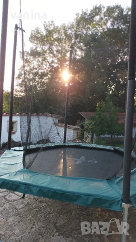 Батут 240 с предпазна мрежа, снимка 3 - Други стоки за дома - 53699415