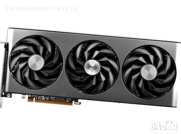 Видео карта RX 7800 XT Sapphire nitro+ Гаранция, снимка 3 - Видеокарти - 54159660