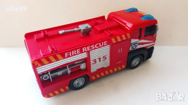 Пожарна Simba Dickie Toys MAN Fire Rescue, снимка 4 - Колекции - 49515705