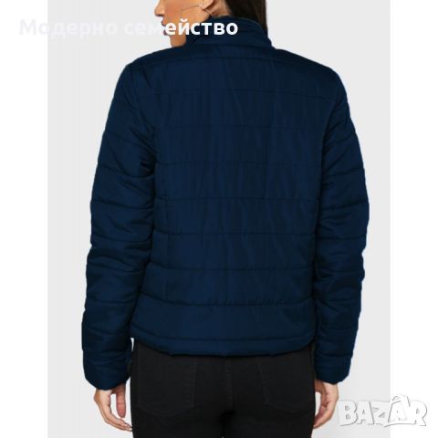 Дамско яке vero moda simone short quilted jacket navy blazer, снимка 2 - Якета - 46649836