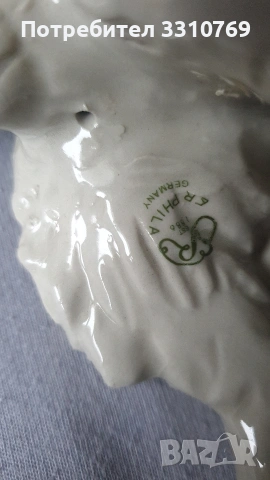 Рядка находка- красива антикварна порцеланова статуетка на ловно куче "Кокер шпаньол"., снимка 6 - Статуетки - 53315192