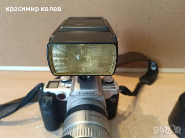 фотоапарат "Canon EOS 50" със светкавица "METZ SCA3000", снимка 6 - Фотоапарати - 50149835