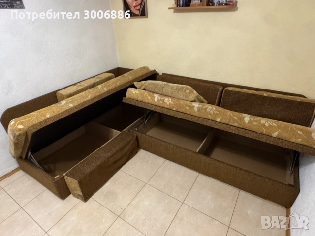 Легла 2бр.  190/85 с механизъм и матраци, снимка 2 - Спални и легла - 52587548