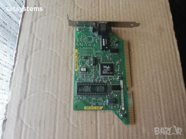 Intel Pro FA82595TX 10Mbps Network Adapter Card 16-bit ISA, снимка 6 - Мрежови адаптери - 46409343