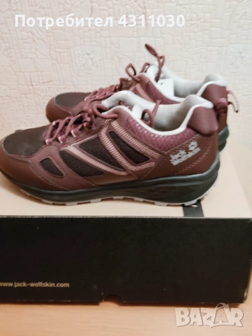 Нови туристически маратонки Jack Wolfskin 40 номер, снимка 2 - Маратонки - 53402930