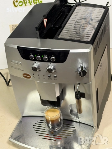 Кафемашина кафе автомат delonghi magnifica с гаранция, снимка 5 - Кафемашини - 53015136