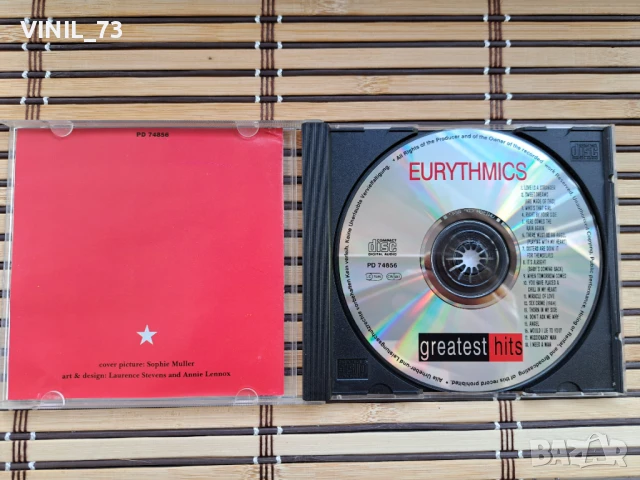 Eurythmics – Greatest Hits, снимка 2 - CD дискове - 50513843