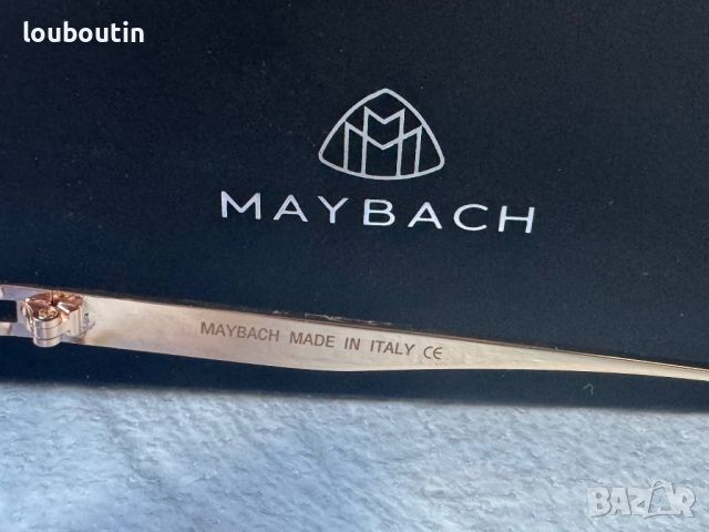 Maybach 2024 мъжки слънчеви очила авиатор 6 цвята, снимка 15 - Слънчеви и диоптрични очила - 45607898