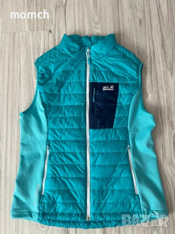JACK WOLFSKIN-дамски елек/грейка размер Л, снимка 4 - Якета - 53690036