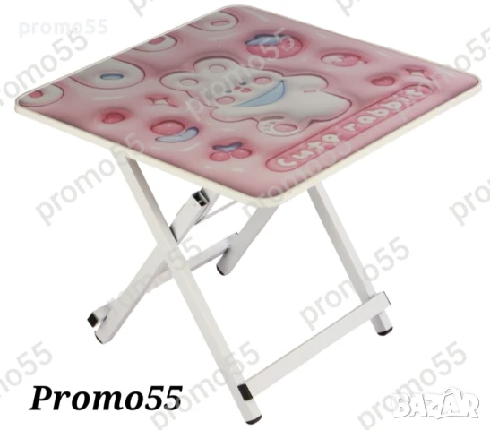 ПРОМОЦИЯ! Сгъваема масичка с 3D цветни мотиви, снимка 6 - Градински мебели, декорация  - 50569999