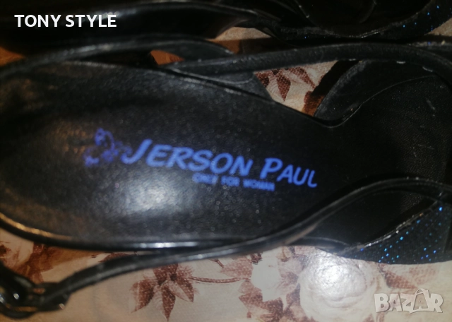 JERSON PAUL Оригинални Дамски Обувки 39, снимка 6 - Дамски елегантни обувки - 51488497