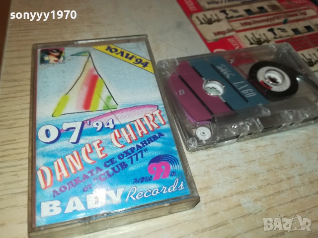 DANCE CHART 07/94 TAPE 2609252152, снимка 3 - Аудио касети - 51851710