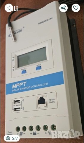 Контролер Epever MPPT 30A , снимка 2 - Друга електроника - 53438710