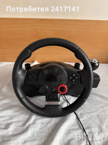 Logitech Driving Force GT Геймърски Волан PC/PS3, снимка 1 - Клавиатури и мишки - 48959938