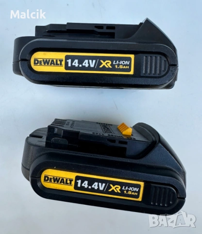2 броя батерии Dewalt 14.4волта 1.5ампера