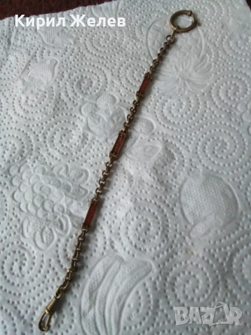 Стар кюстек за джобен часовник 16521, снимка 3 - Колекции - 52580543