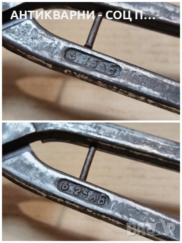 Стара Кована Ножица За Рязане На Ламарина. / НОМЕР 1726., снимка 6 - Антикварни и старинни предмети - 53849761