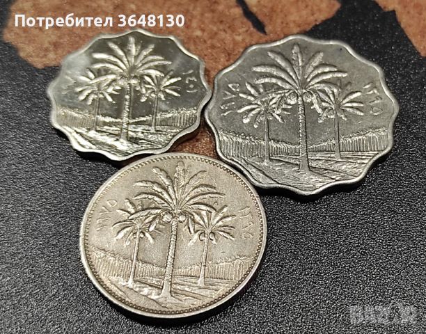 Монети Ирак , 1975-1981, снимка 2 - Нумизматика и бонистика - 45263427