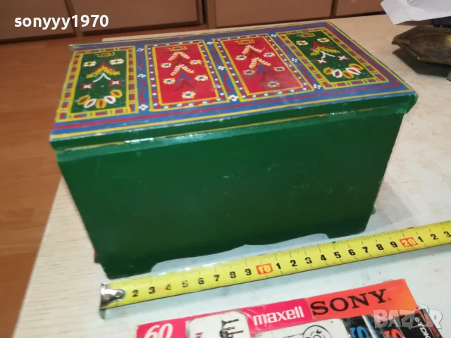 КРАСИВА ДЪРВЕНА КУТИЯ 1708251752, снимка 12 - Антикварни и старинни предмети - 51394461