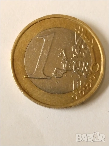 Монета от 1 евро , снимка 2 - Нумизматика и бонистика - 54089035