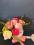 Кашпа лейка със сапунени рози букет подарък , снимка 2