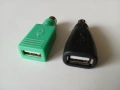 Продавам нов неупотребяван USB => PS/2  преходник, снимка 2