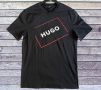 мъжка тениска hugo boss в черно, снимка 1 - Тениски - 45147439