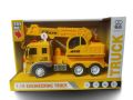 Детски камион - кран със звук и светлини, снимка 1 - Коли, камиони, мотори, писти - 45649873