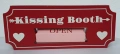 Дървена табела "Щанд за целувки " с въртящ се надпис "Отворено/Затворено", снимка 5