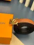 колани от естествена кожа в кутия louis vuitton 2см, снимка 4