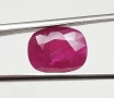 Рядък Ненагряван Африкански Рубин 3.49кт с Vivid пурпурно-Червен Огън! Сертифициран! Нов!, снимка 12