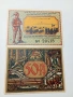 ГЕРМАНИЯ БАНКНОТИ ТИП НОТГЕЛ ВАЙМАРСКА РЕПУБЛИКА АВАРИЙНИ ПАРИ 50 ПФЕНИГА 1920-1921 Г , снимка 3