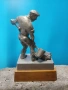 Стара статуетка леяр ГДР артефакт от социализма., снимка 3