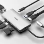 DUB-M810 8-in-1 USB-C Hub with HDMI/Ethernet/Card Reader/Power Delivery, снимка 4