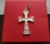Сребърен кръст - модел С005, снимка 4