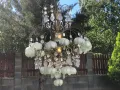 старинен кристален полилей, снимка 11